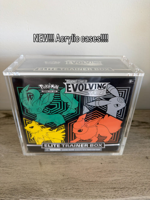 Acrylic magnetic ETB case - Trendeeyz