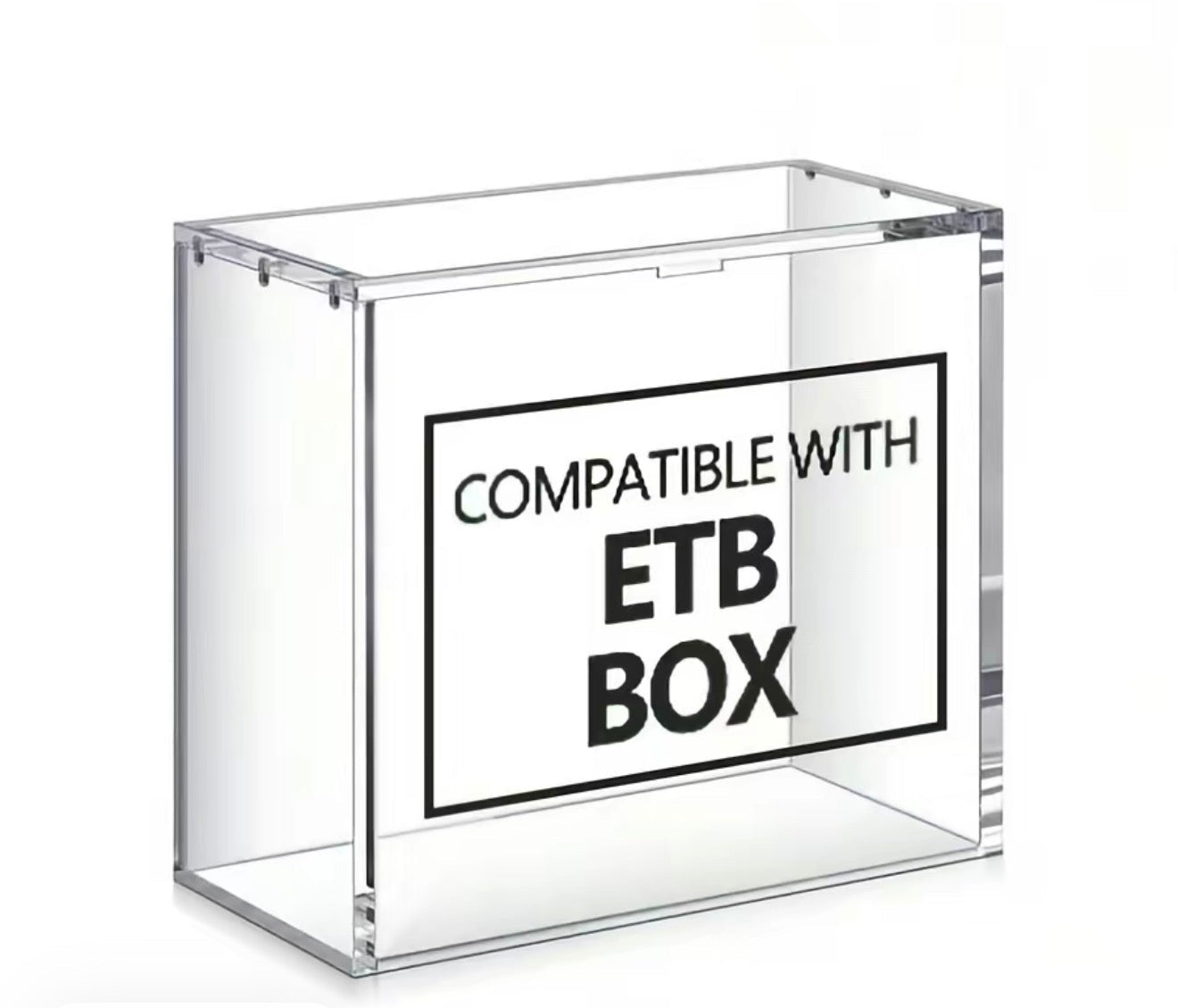 Acrylic magnetic ETB case - Trendeeyz