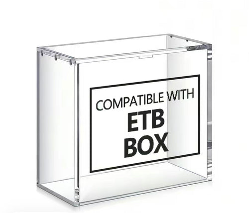 Acrylic magnetic ETB case - Trendeeyz