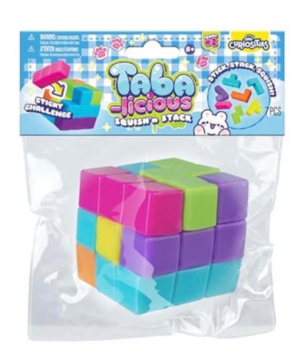 Taba-Licious Squish'N Stack 3-Inch Squeeze Toy - Trendeeyz